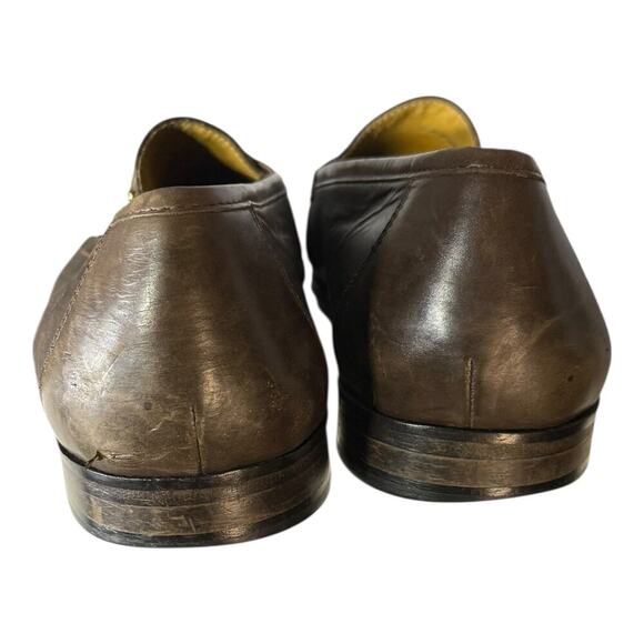 Cole Haan Mens Shoes Size 10.5 M Brown Leather Made in India - Picture 6 of 9